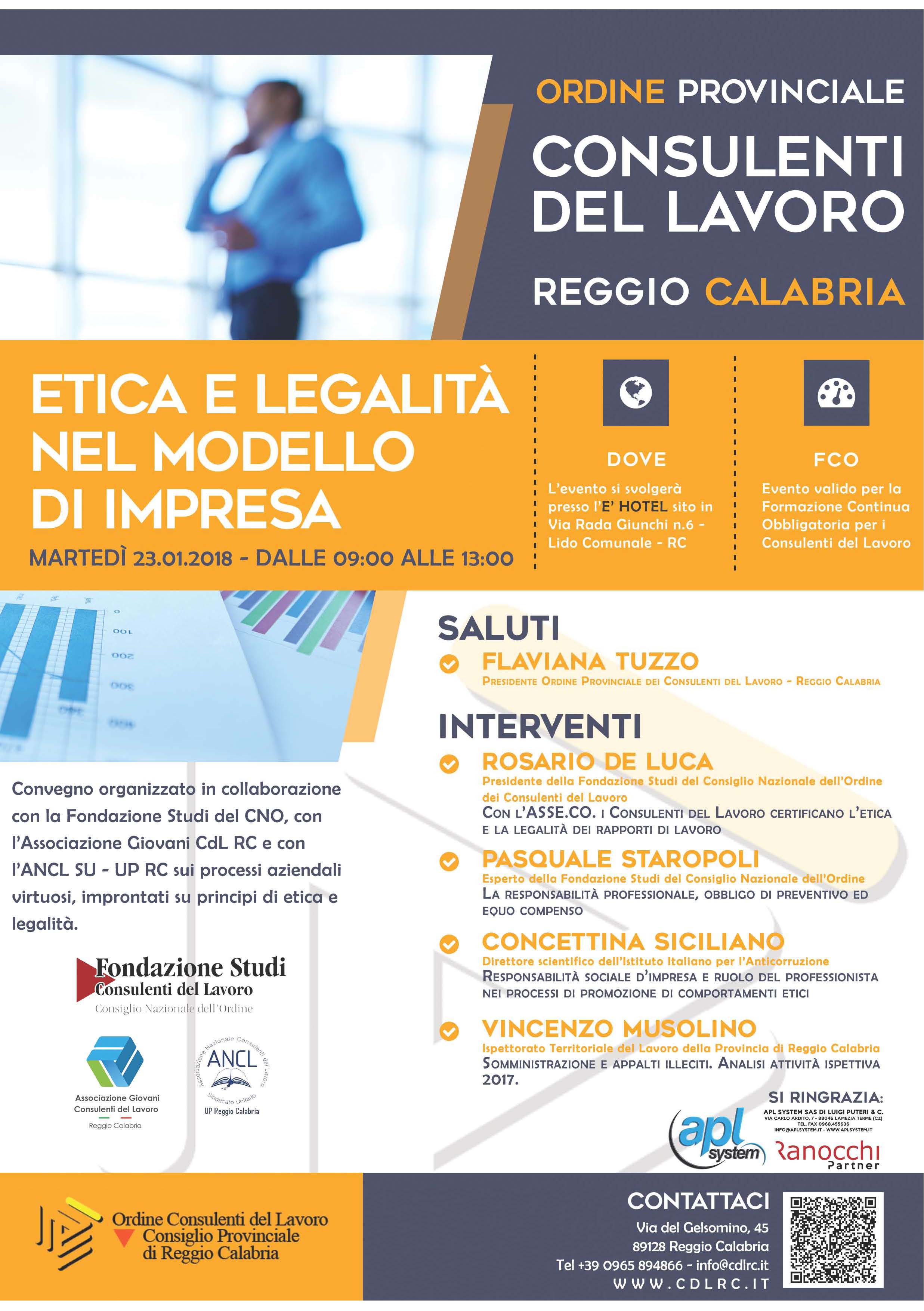 convegno cdl reggio calabria