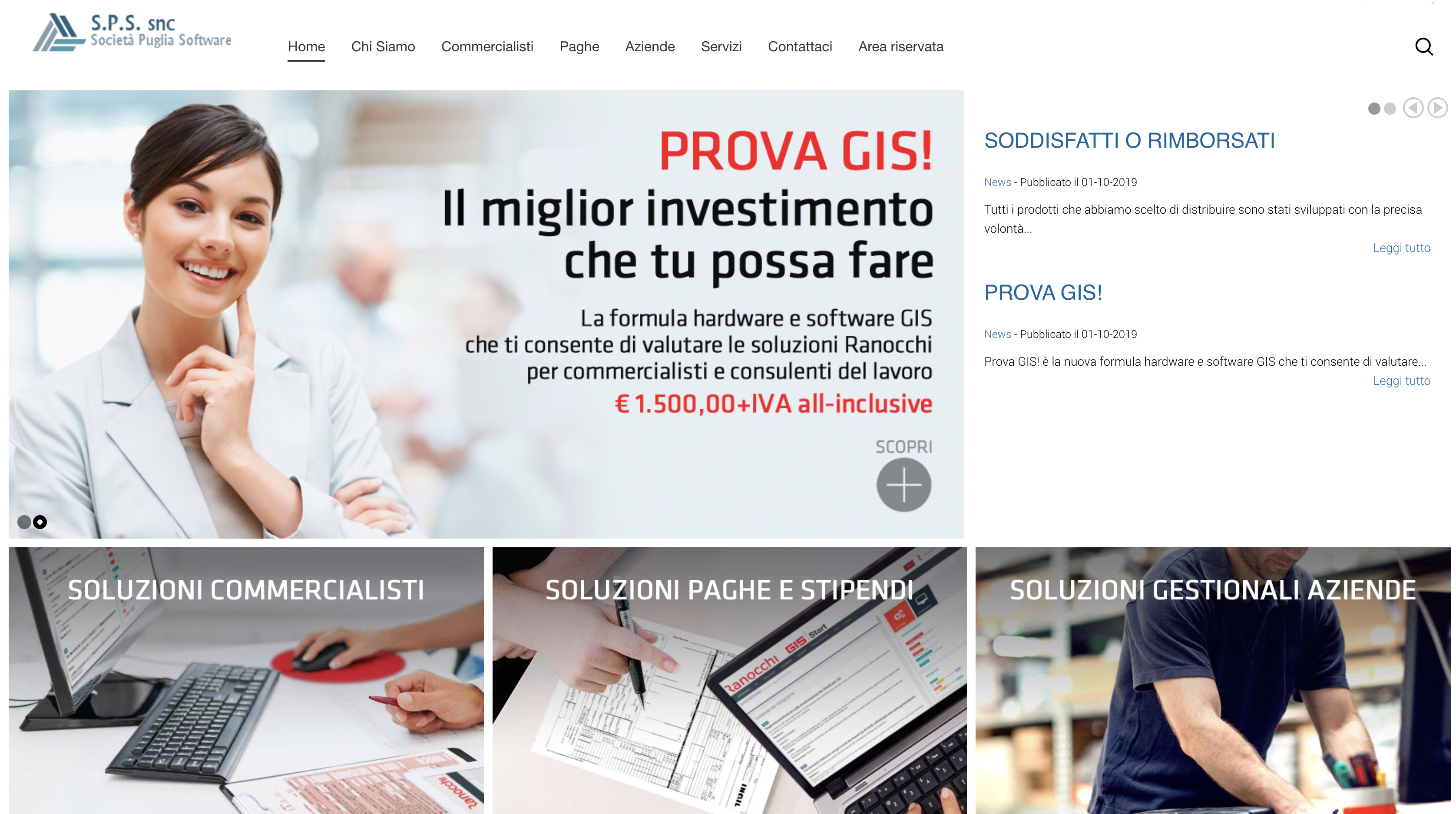 nuovo sito partner società puglia software di taranto