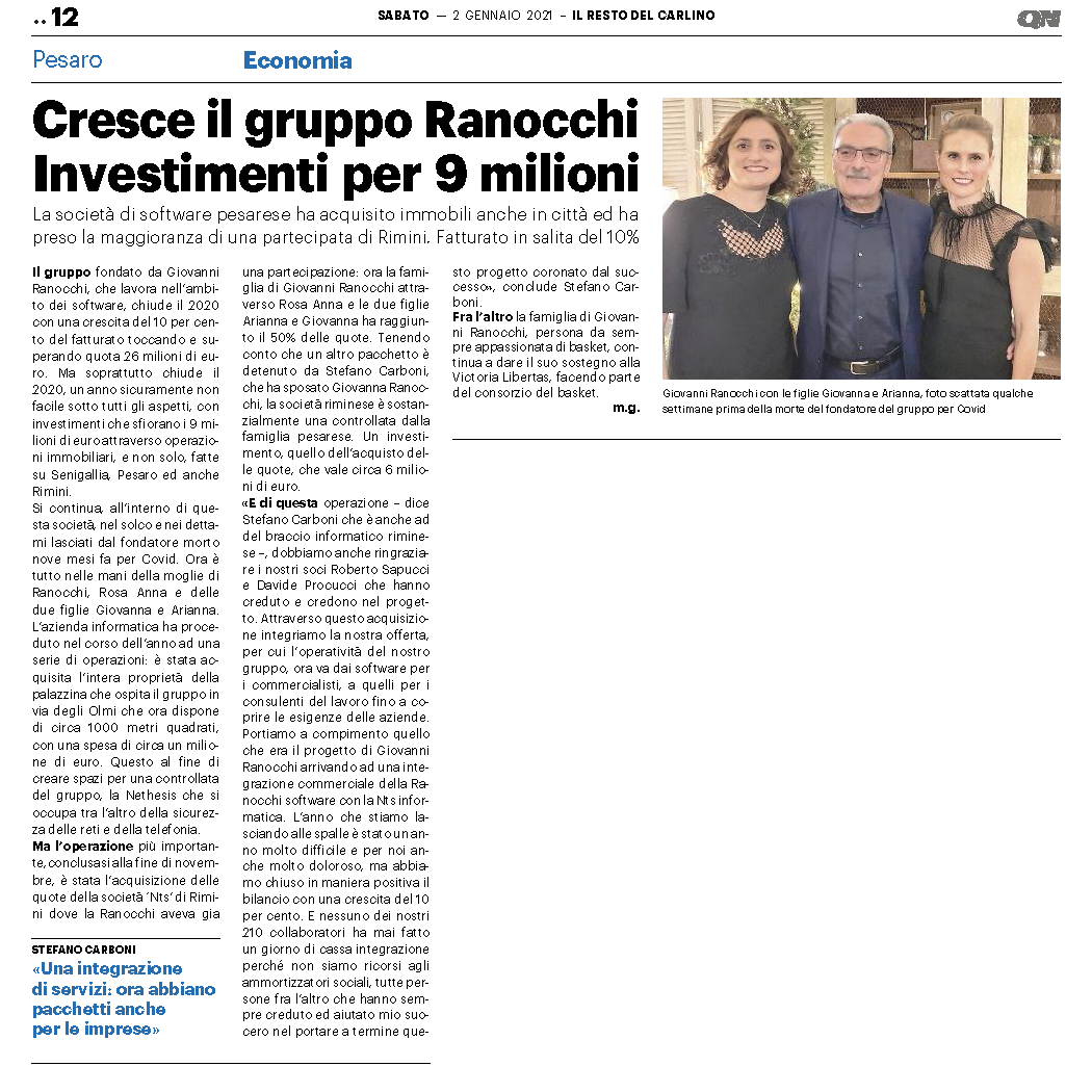 20210102 restodelcarlino ranocchi ntsinformatica